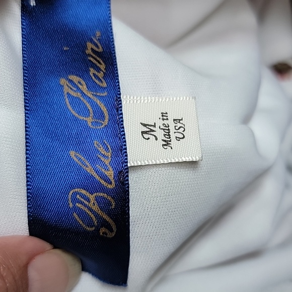 Blue Rain Floral Print Tank Top - Picture 5 of 5